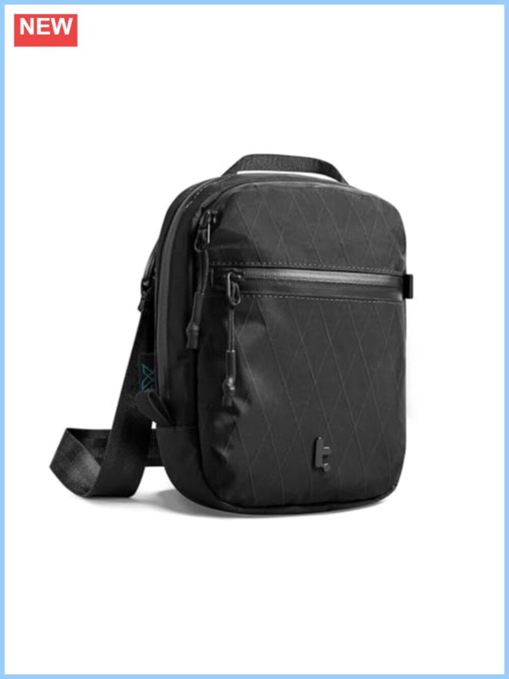 Travel Crossbody Sling Bag RFID Blocking Anti-Theft Lockable Zippers